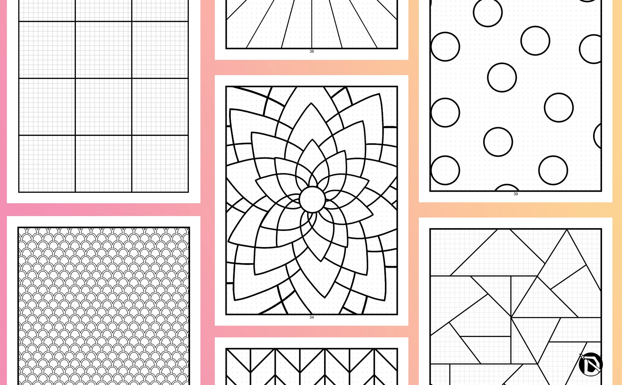 100+ Fun, Easy Patterns to Draw | Easy patterns to draw, Pattern drawing,  Doodle patterns