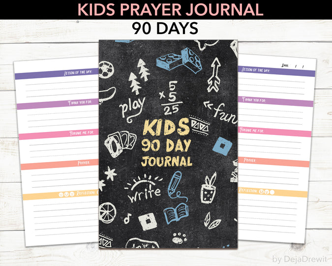 Kids Daily Prayer Journal